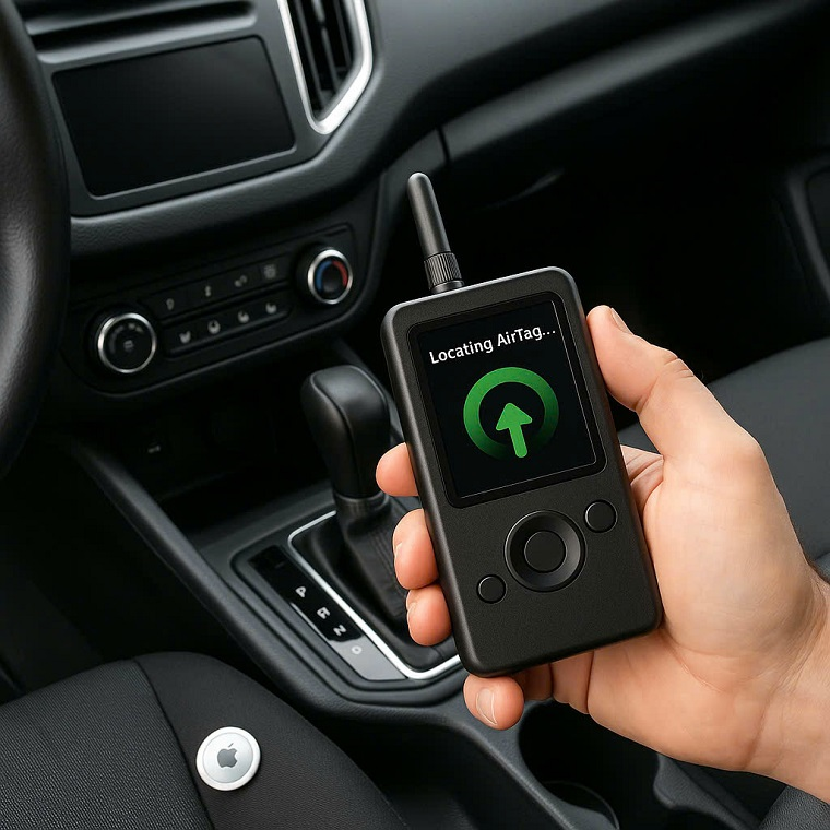 thiết bị dò định vị trên xe ô tô