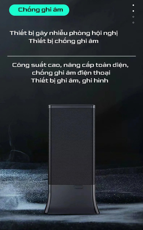 thiết bị chống ghi âm lén tại bình dương