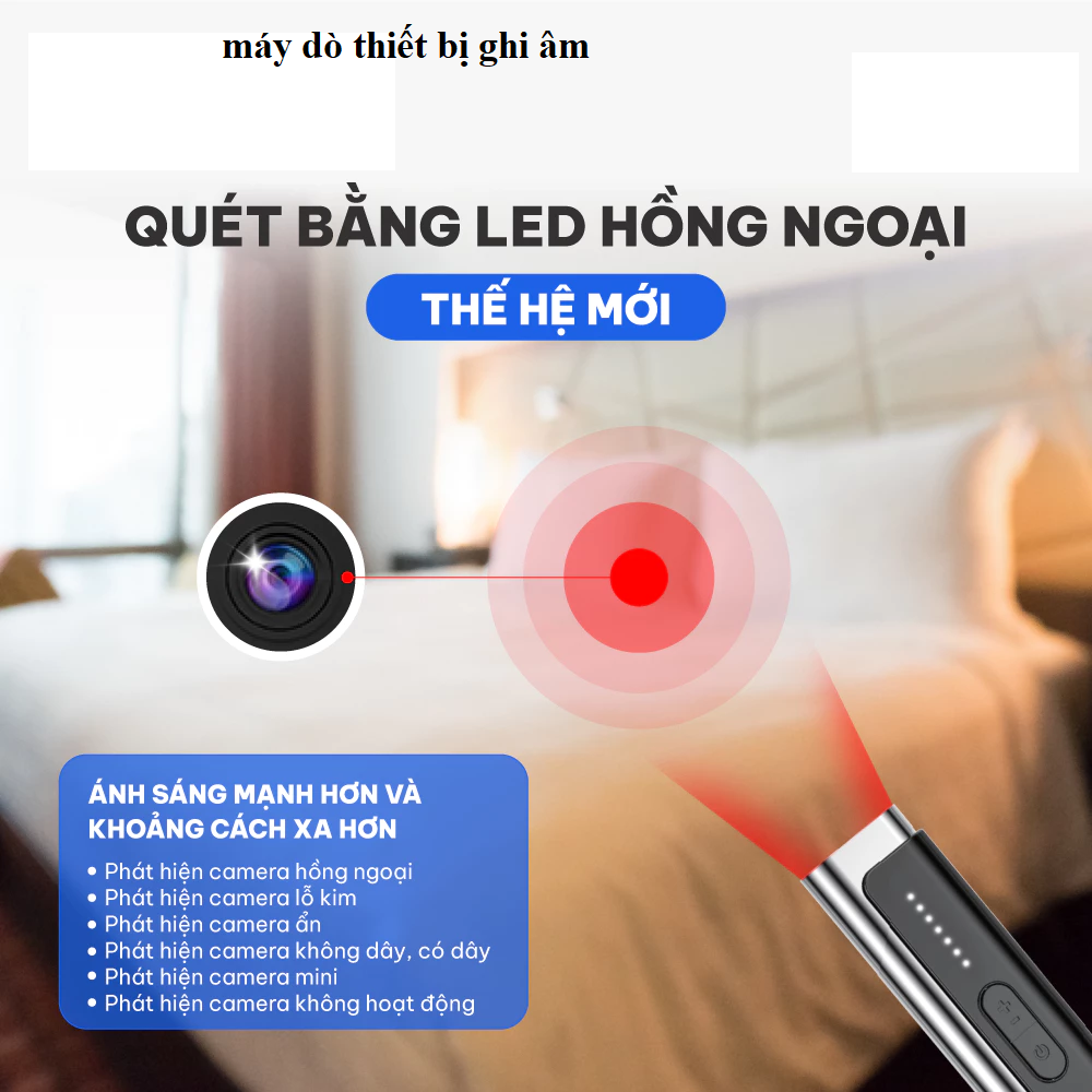 máy dò thiết bị ghi âm tại gia lai