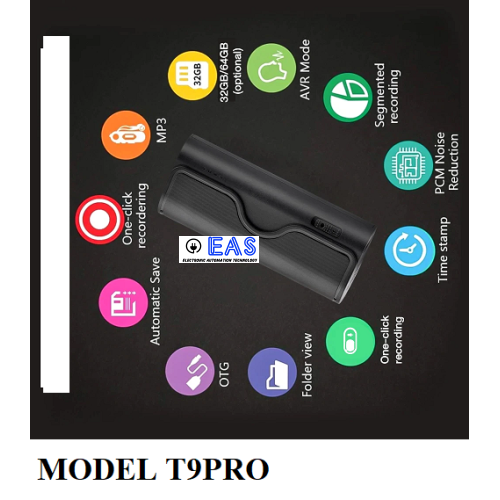 Máy ghi âm bỏ túi T9PRO/32gb